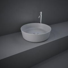 RAK-Feeling 42cm Round Countertop Wash Basin - Matt Grey