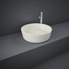 RAK-Feeling 42cm Round Countertop Wash Basin - Matt Greige