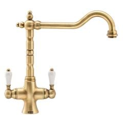 Franke Cotswold Two Lever Tap - Brass - 115.0689.617