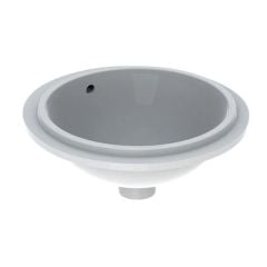 Geberit Variform 330mm Round Undercounter Basin With Visible Overflow - 500.744.01.2