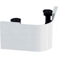 Geberit Selnova Compact Plinth for 320mm Corner Washbasin Unit - White - 501.599.00.1