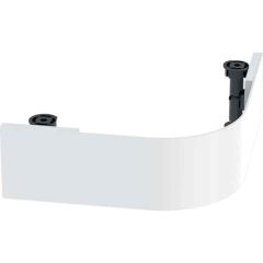 Geberit Selnova Compact Plinth for 500mm Corner Washbasin Unit - White - 501.602.00.1