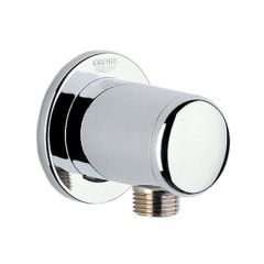 Grohe Relexa Wall Union Elbow - Chrome - Close Up View