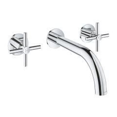Grohe Atrio Basin Mixer Tap - Chrome - 20164003