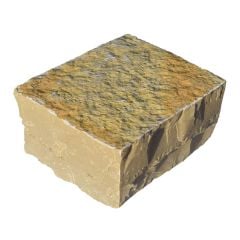 Global Stone Driveway Setts Single Size Pack - 100 x 100 x 50mm - Pack of 800 - Limestone Honey Blend - HBLS1010