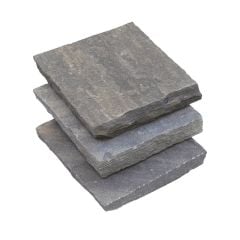 Global Stone Pathway Setts Single Size Pack - 150 x 150 x 25-40mm - Pack of 500 - Sandstone Monsoon - MNSS1515