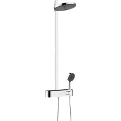 hansgrohe Pulsify S Showerpipe 260 2jet Ecosmart With Showertablet Select 400 - Chrome - 24241000