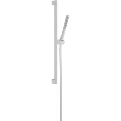 hansgrohe Pulsify S Shower set 100 1jet EcoSmart with shower bar 650mm - Matt White 24372700