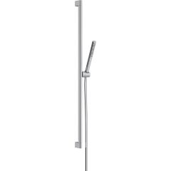hansgrohe Pulsify S Ecosmart 1jet Shower Set 100 With Shower Bar 900mm - Chrome - 24382000