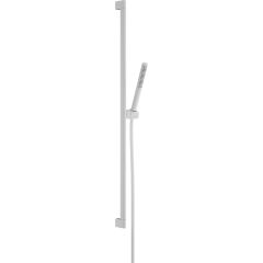 hansgrohe Pulsify S Shower set 100 1jet EcoSmart with shower bar 900mm - Matt White - 24382700
