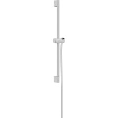 hansgrohe Unica Shower Bar Pulsify S 65cm With Isiflex Shower Hose - Matt White - 24400700