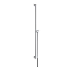 hansgrohe Unica Shower Bar E Puro 90cm With Isiflex Shower Hose - Chrome - 24403000