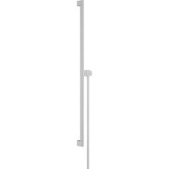 hansgrohe Unica Shower Bar S Puro 90cm - Matt White - 24405700