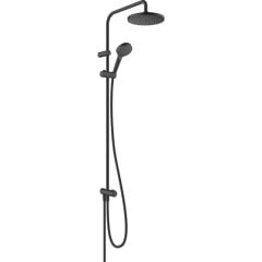 hansgrohe Vernis Blend Showerpipe 200 1jet Ecosmart - Matt Black - 26099670