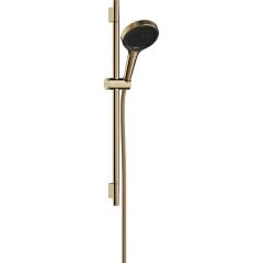 hansgrohe Rainfinity Shower Set 130 3jet With Shower Bar S Puro 65cm And Shower Hose 160cm - Polished Gold-Optic - 28745990