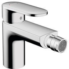 hansgrohe Vernis Blend Single Lever Bidet Mixer With Metal Pop-Up Waste - Chrome - 71218000