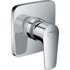 hansgrohe Talis E Single Lever Shower Mixer Valve For Concealed Installation - Chrome - 71764000
