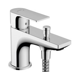 hansgrohe Rebris E Bath / Shower Mixer Tap with 2 Flow Rates - Chrome - 72437000