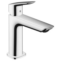 hansgrohe Logis EcoSmart Basin Mixer Tap 110 Fine With Pop-Up Waste - Chrome - 71251000