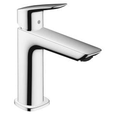 hansgrohe Logis CoolStart EcoSmart Basin Mixer Tap 110 With Pop-Up Waste - Chrome - 71254000