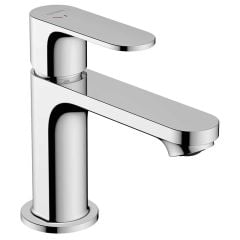 hansgrohe Rebris S CoolStart EcoSmart Basin Mixer Tap 80 With Pop-Up Waste - Chrome - 72513000