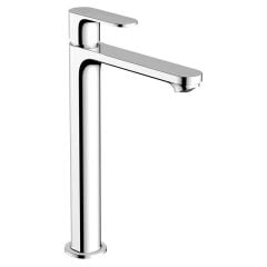 hansgrohe Rebris S CoolStart EcoSmart Basin Mixer Tap 240 With Pop-Up Waste - Chrome - 72580000