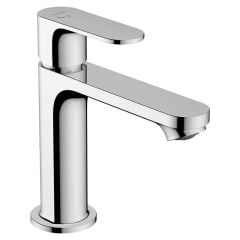 hansgrohe Rebris S CoolStart EcoSmart+ Basin Mixer Tap 110 With Pop-Up Waste - Chrome - 72588000