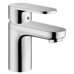 hansgrohe Vernis Blend EcoSmart Basin Mixer Tap 70 With Isolated Water Conduction & Pop-Up Waste - Chrome - 71570000