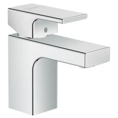 hansgrohe Vernis Shape EcoSmart Basin Mixer Tap 70 With Pop-Up Waste - Chrome - 71560000