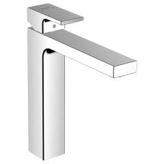 hansgrohe Vernis Shape EcoSmart Basin Mixer Tap 190 With Pop-Up Waste - Chrome - 71562000