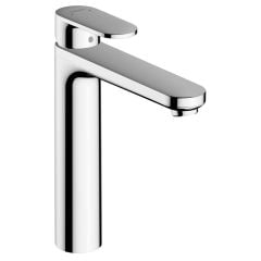 hansgrohe Vernis Blend EcoSmart Basin Mixer Tap 190 With Isolated Water Conduction & Pop-Up Waste - Chrome - 71572000