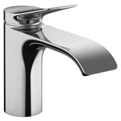 hansgrohe Vivenis EcoSmart Single Lever Basin Mixer Tap 80 With Pop-Up Waste - Chrome - 75010000