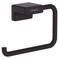 hansgrohe AddStoris Toilet Roll Holder without Cover - Matt Black - 41771670