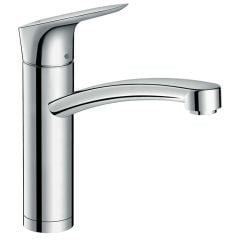 hansgrohe Logis M31 Single Lever Kitchen Mixer Tap 160 With Collapsible Body - Chrome - 71833000