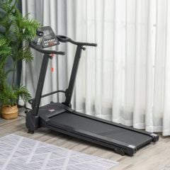 HOMCOM Electric Folding Treadmill - Black - A90-225V70