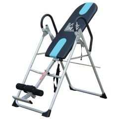 HOMCOM Foldable Gravity Inversion Table - Black & Blue - A91-053