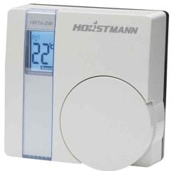 Horstmann Mains Powered Wireless Electronic Room Thermostat with ASR-ZW Receiver - White - HRT4-ZW