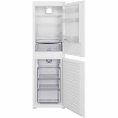 Hotpoint HBC18 5050 F1 Built-In Frost Free 50/50 Fridge Freezer - Open Front View