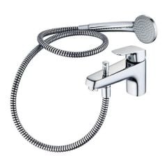 Ideal Standard Ceraflex Bath Shower Mixer Tap With Shower Set - B1960AA