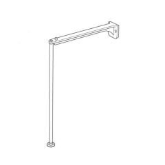 Ideal Standard Stainless Steel 655mm Legs and 355mm Bearers - S9251MY