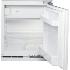 Indesit IF A1.UK 1 Built Under Counter Fridge With Icebox - White - Open Front View