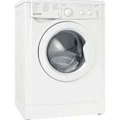 Indesit IWC 71252 W UK N Free Standing 7kg 1200rpm Washing Machine - White - Closed Door Front View