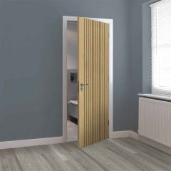 JB Kind Aria Oak Laminate Internal Door 1981x610x35mm - OARI20
