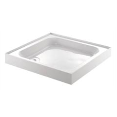 Just Trays Ultracast Square Shower Tray 1000x1000mm - White - A100100