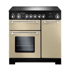 Rangemaster Kitchener 90 Ceramic Cooker - Cream - KCH90ECCR/C