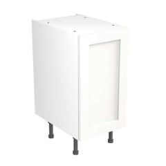 Kitchen Kit Shaker 400mm Base Cabinet - Ultra Matt - White - FKKH0502