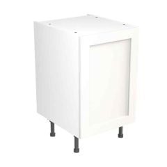 Kitchen Kit Shaker 500mm Base Cabinet - Ultra Matt - White - FKKH0503