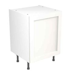 Kitchen Kit Shaker 600mm Base Cabinet - Ultra Matt - White - FKKH0504