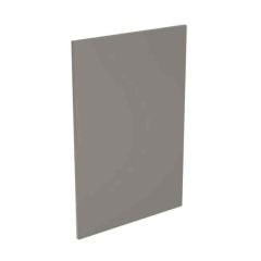 Kitchen Kit Shaker 600mm Base Cabinet End Panel Only - Ultra Matt - Dust Grey - FKKH0828