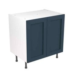 Kitchen Kit Shaker 800mm Base Cabinet - Ultra Matt - Indigo Blue - FKKH1336